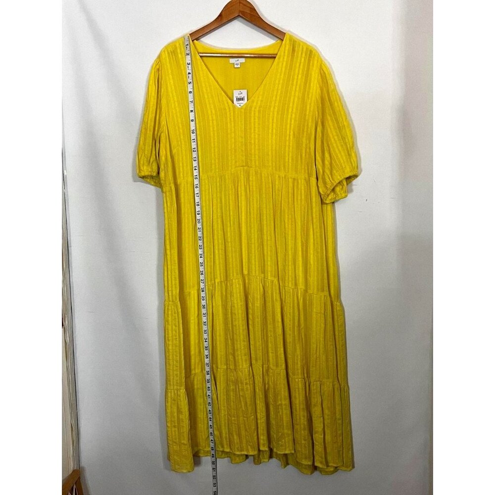J. Jill Women's Yellow Dress